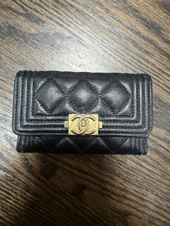 CHANEL Handbags - CHANEL Boy Card Holder